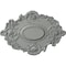 Ekena Millwork Kinsley Flowing Leaf Ceiling Medallion, 30 3/8"W x 20 3/4"H x 1"P, Primed White CM30KI - alternate 1
